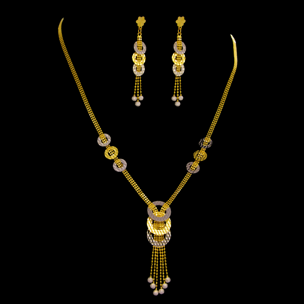 22K Gold Necklace Set